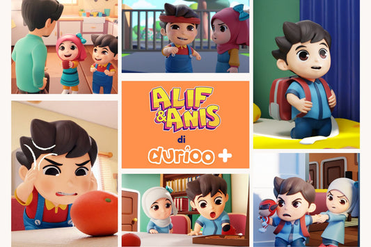 Animasi Alif dan Anis di Durioo+