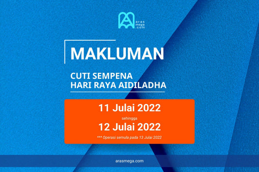 Makluman Penutupan Kaunter Jualan Sempena Cuti Hari Raya Aidiadha 2020