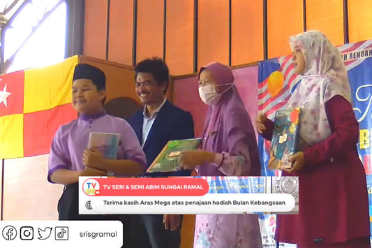 Aras Mega (M) Sdn. Bhd. sebagai penaja pertandingan Bulan Kemerdekaan SERI ABIM Sungai Ramal