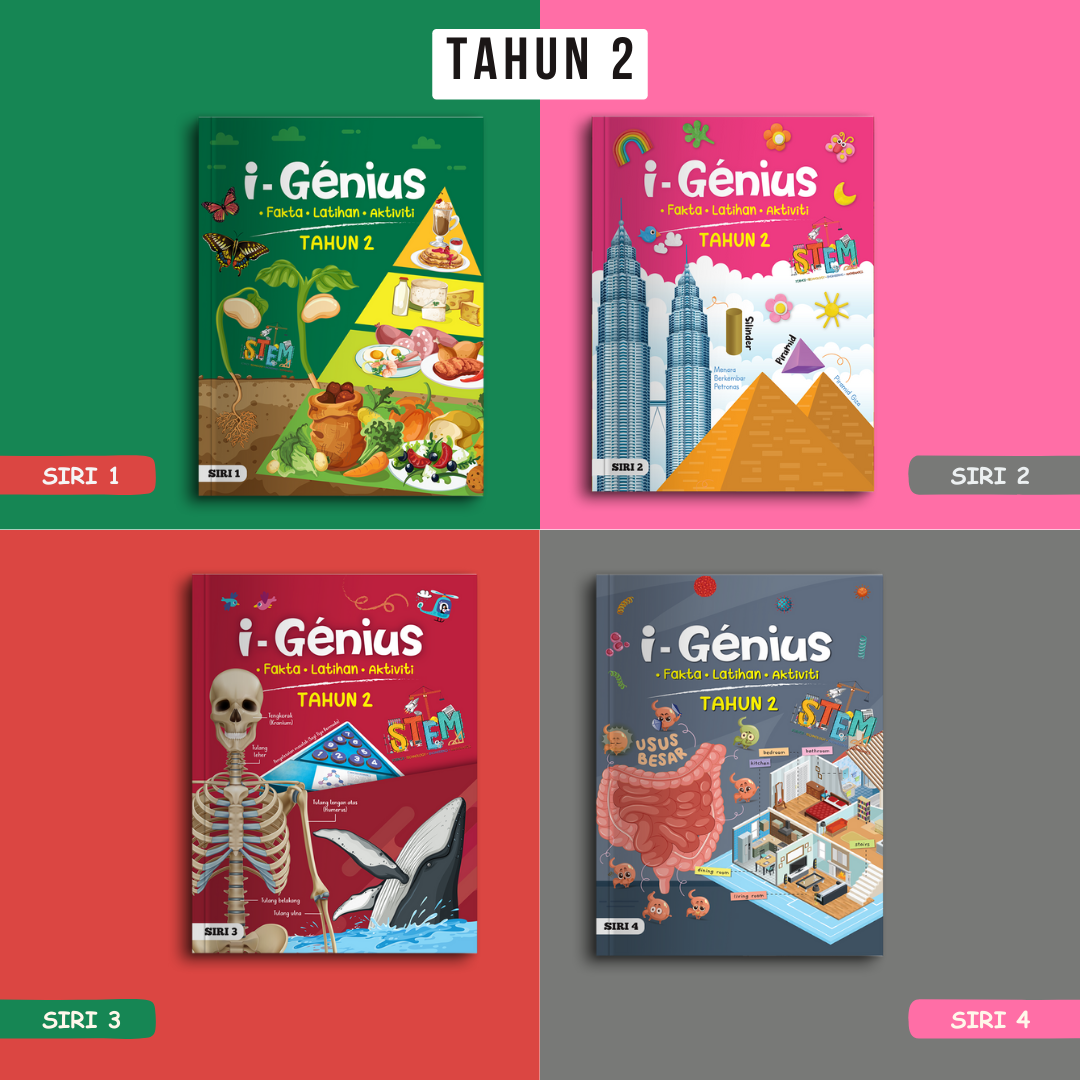 Set STEM: i-Genius TAHUN 2 (4 Siri)