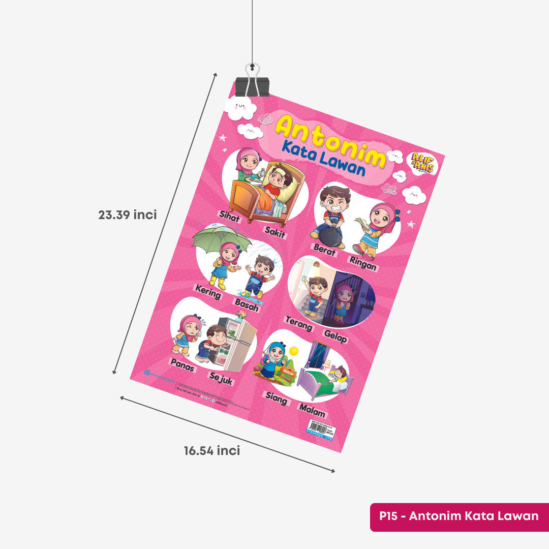 Poster Kanak-kanak | Alif & Anis