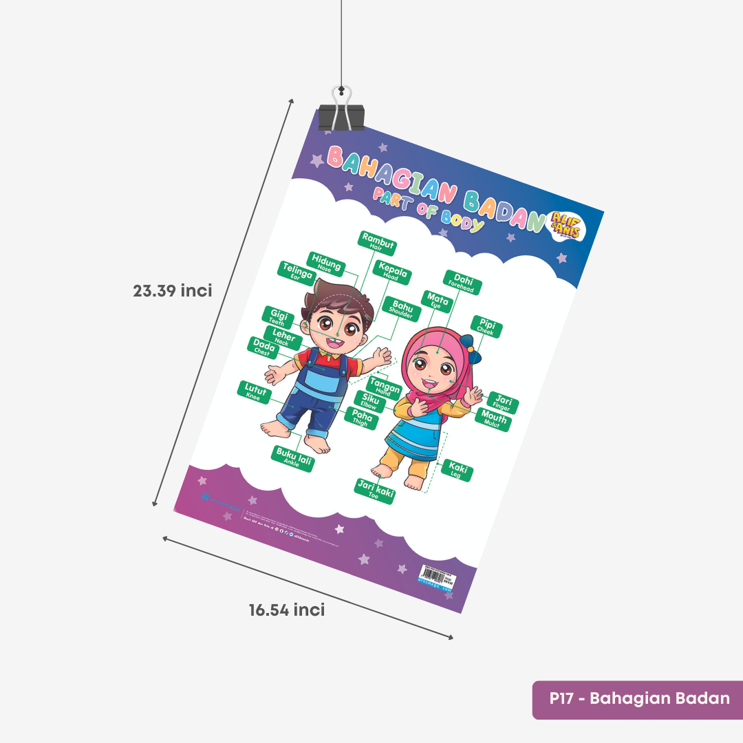 Poster Kanak-kanak | Alif & Anis