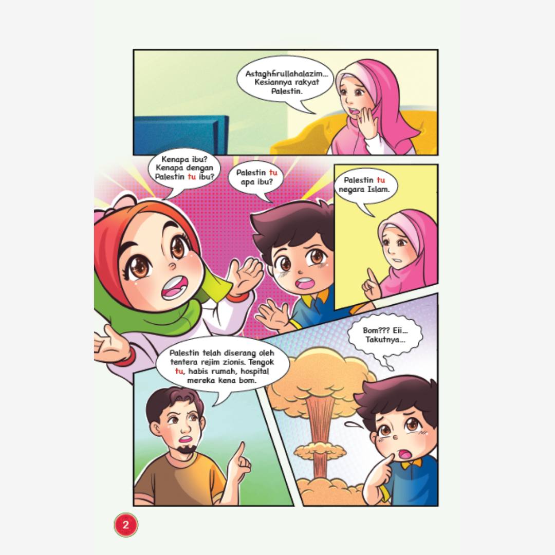 Komik Palestin Bumi Anbia