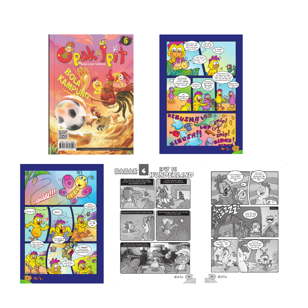 Komik Opak Ipit Siri 6 - 10