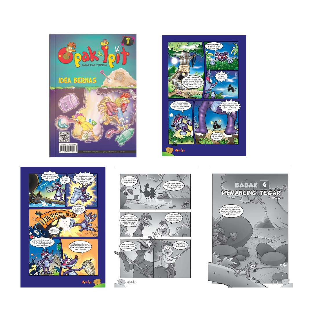 Komik Opak Ipit Siri 6 - 10
