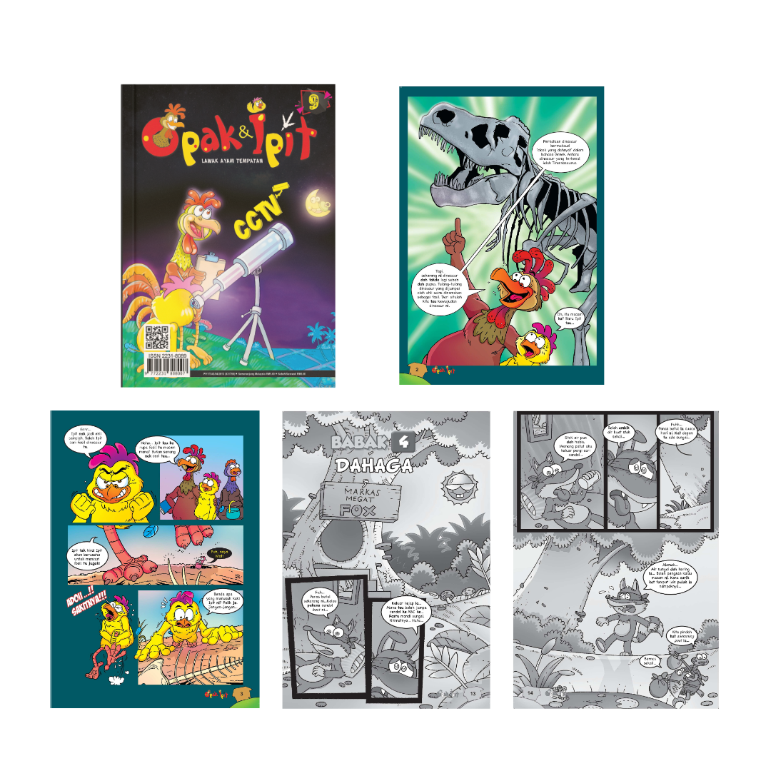 Komik Opak Ipit Siri 6 - 10