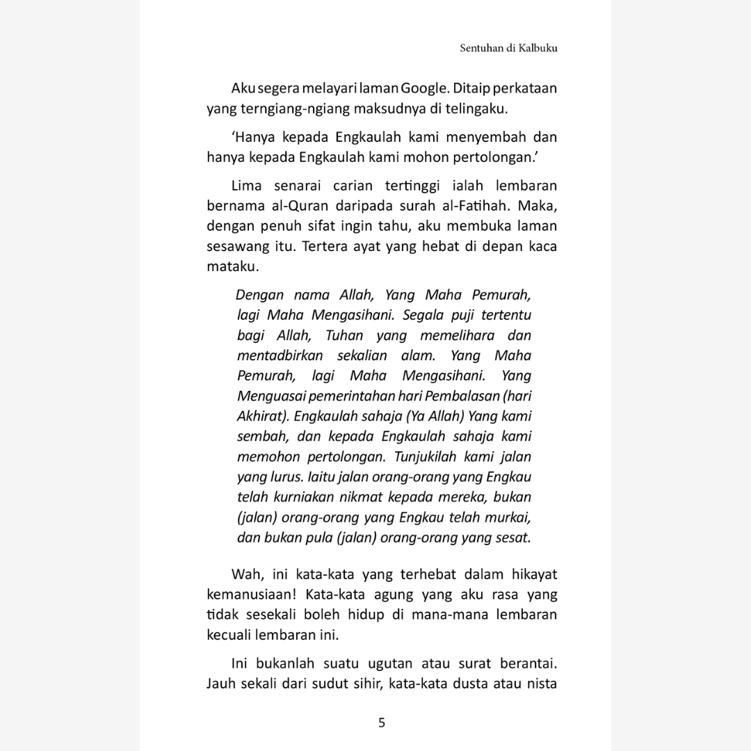 Hijrah Seorang Pemuda