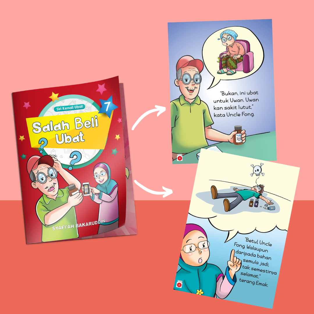 Set Siri Kenali Ubat 6 hingga 10 (5 Buku)