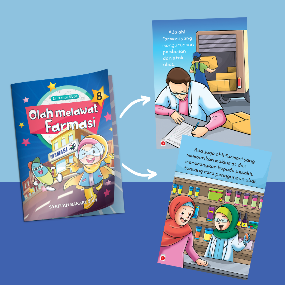 Set Siri Kenali Ubat 6 hingga 10 (5 Buku)