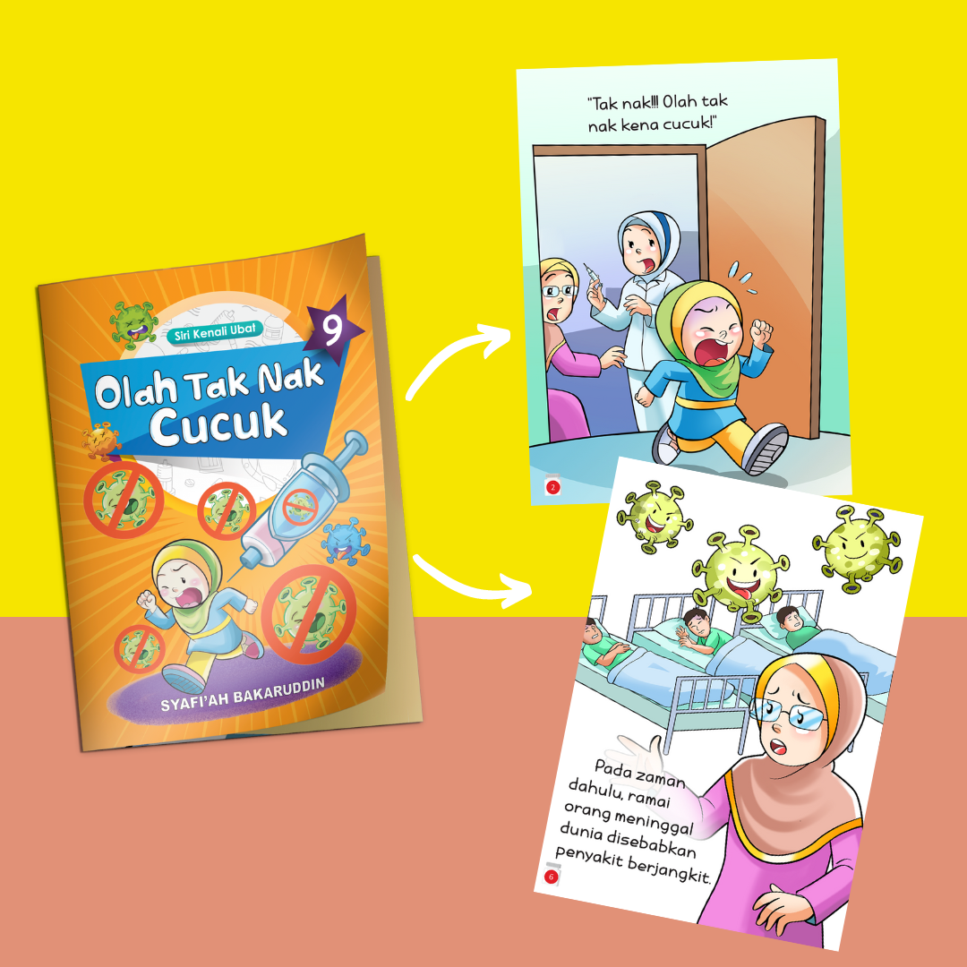 Set Siri Kenali Ubat 6 hingga 10 (5 Buku)