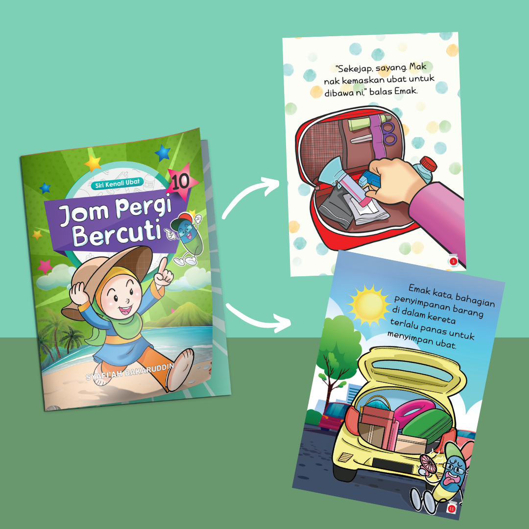 Set Siri Kenali Ubat 6 hingga 10 (5 Buku)