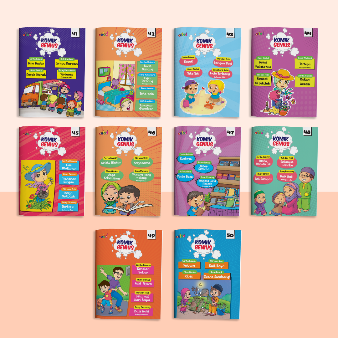 Buku 50 Tajuk: Komik Genius
