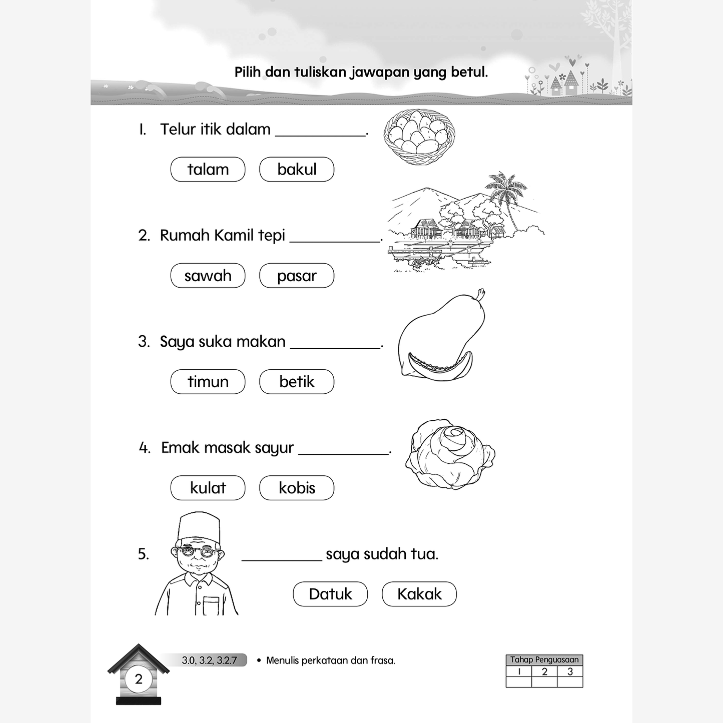 Bahasa Melayu (5 tahun & 6 tahun)