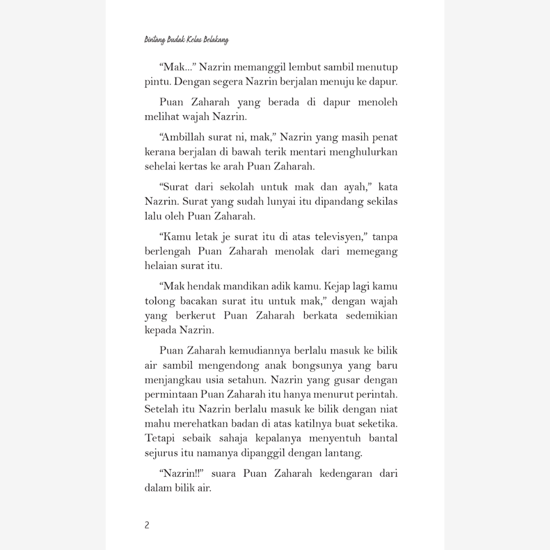 Bintang Budak Kelas Belakang