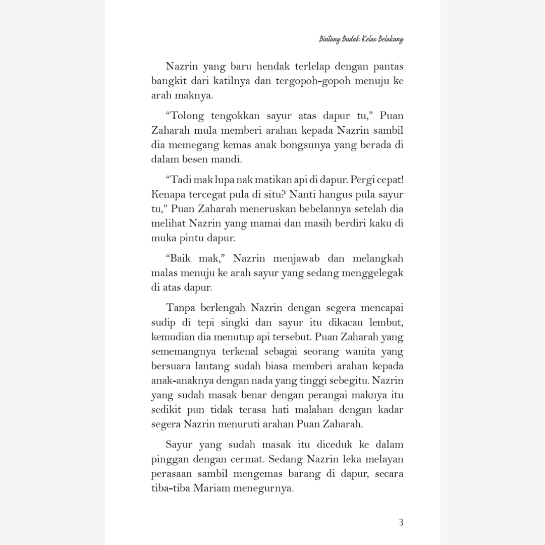 Bintang Budak Kelas Belakang