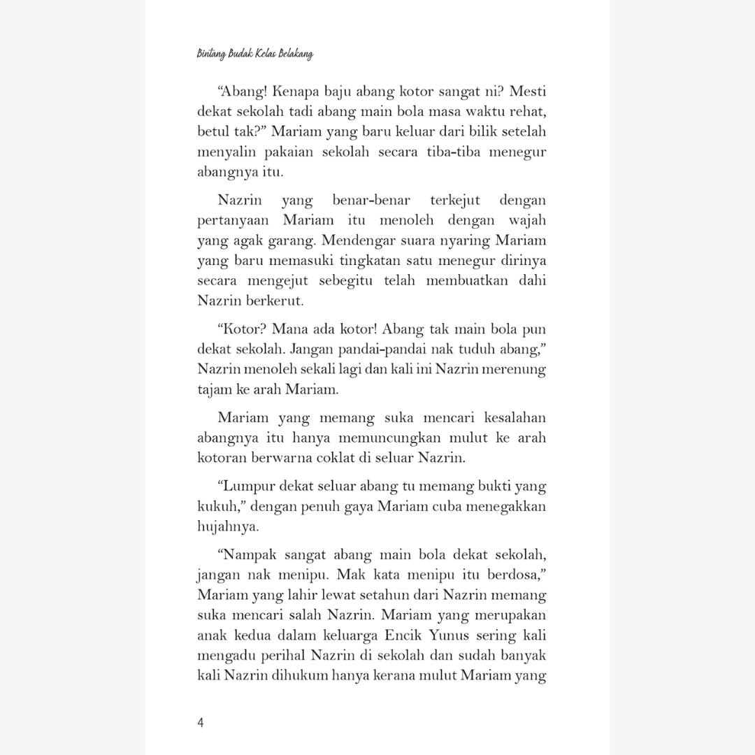Bintang Budak Kelas Belakang