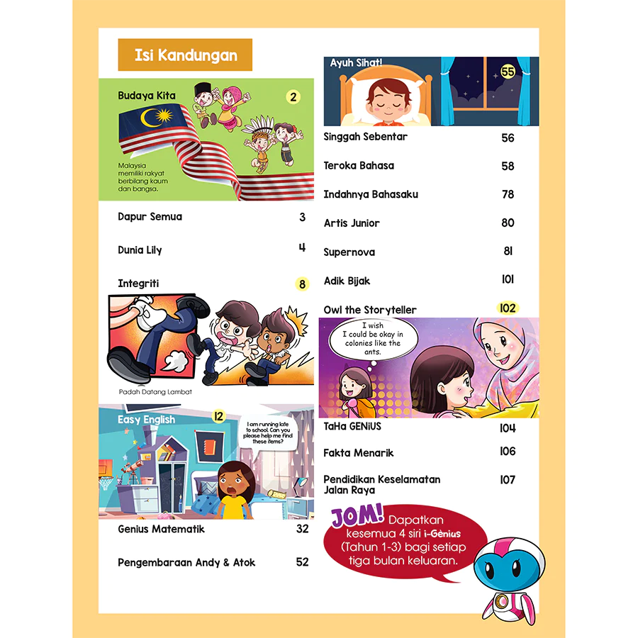 Set STEM: i-Genius TAHUN 1 (4 Siri)