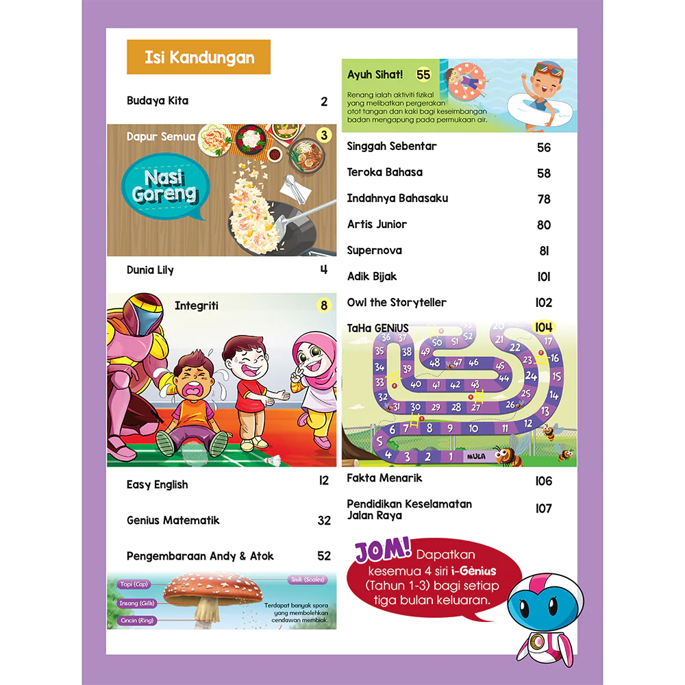 Set STEM: i-Genius TAHUN 3 (4 Siri)