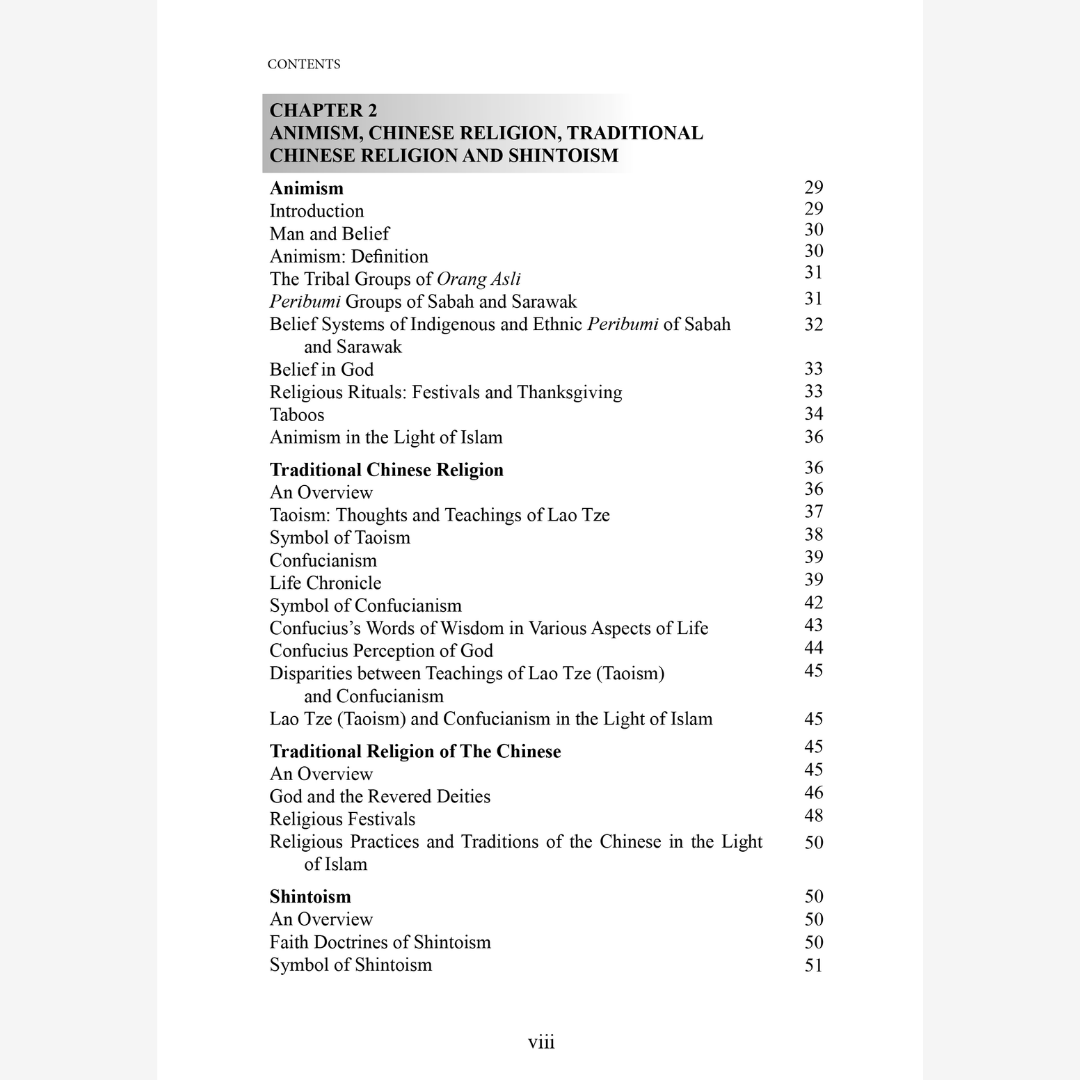 Comparative Religion: An Islamic Perspective
