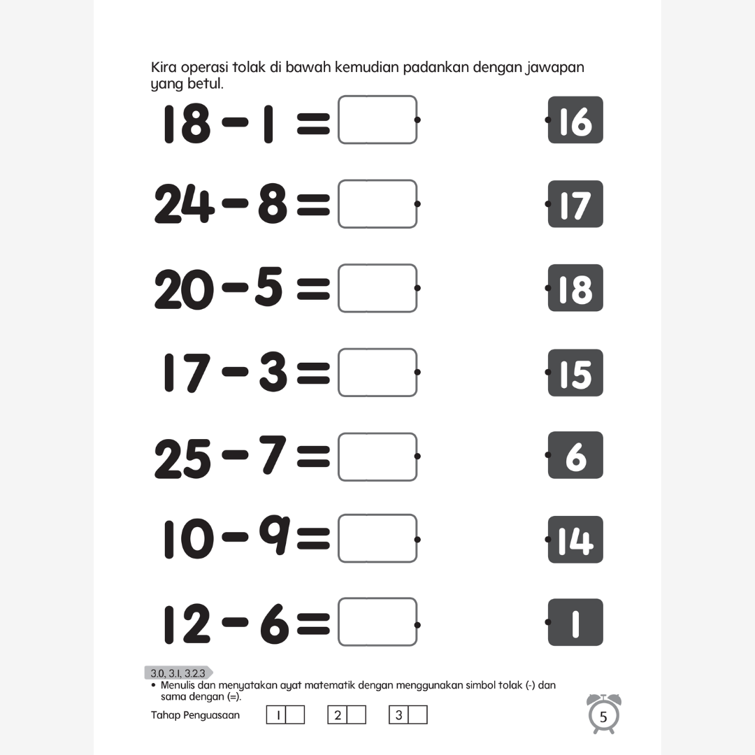 Matematik (5 tahun & 6 tahun)