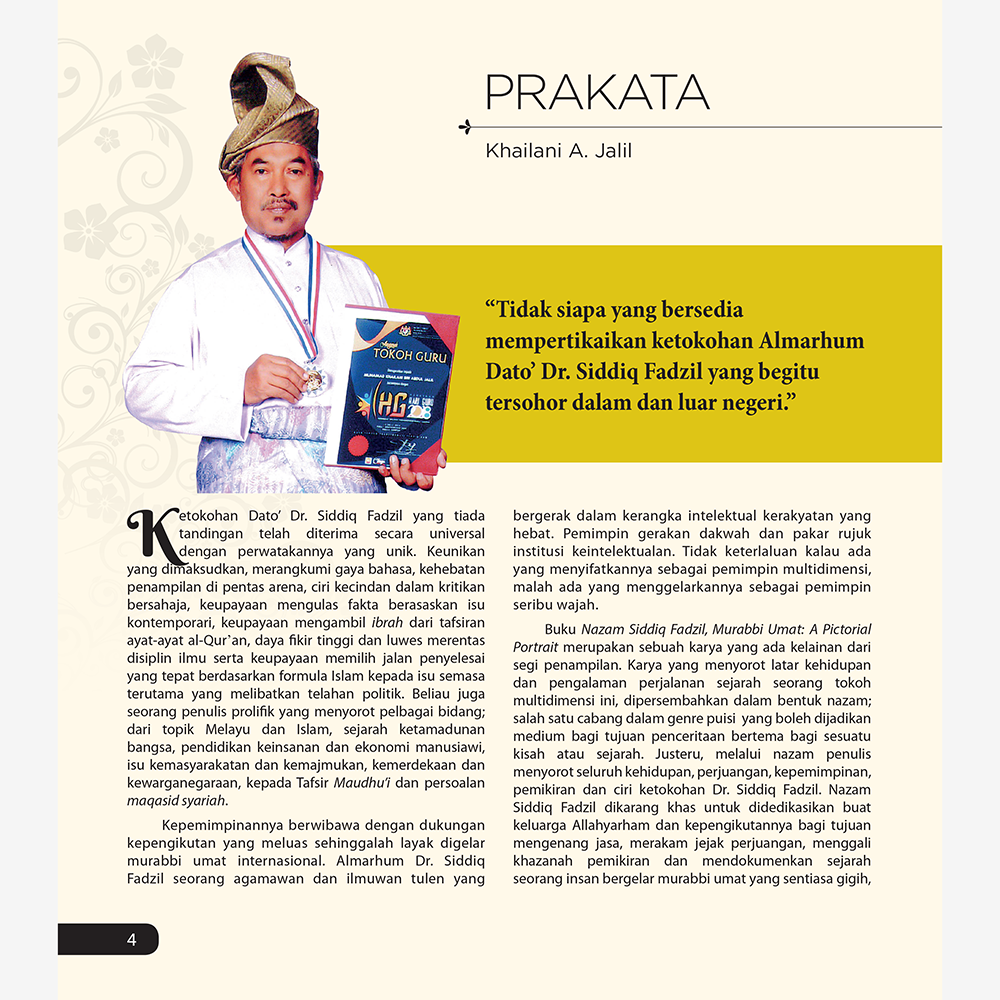 Nazam Siddiq Fadzil: Murabbi Umat