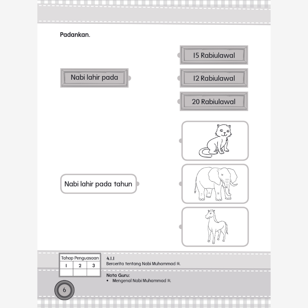 Pendidikan Islam Sirah (5 tahun & 6 tahun)