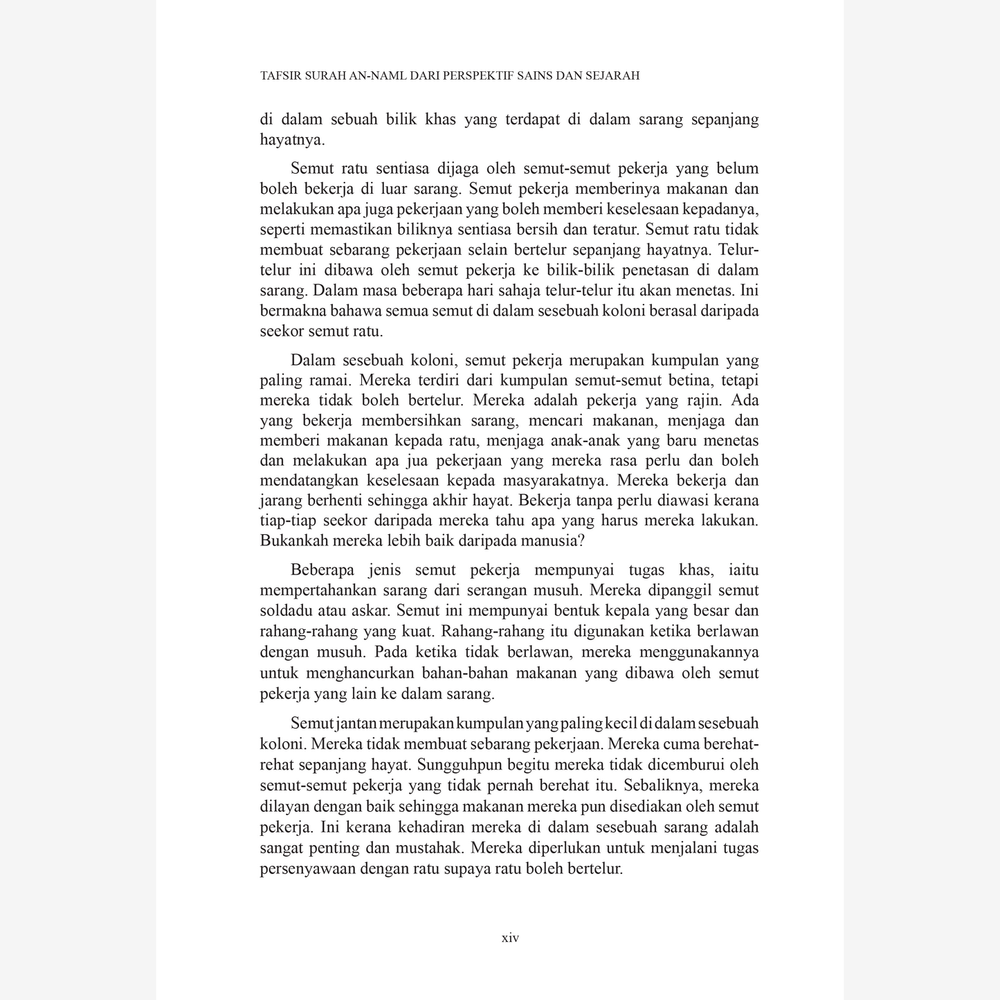 Tafsir Surah al-Naml Dari Perspektif Sains Dan Sejarah