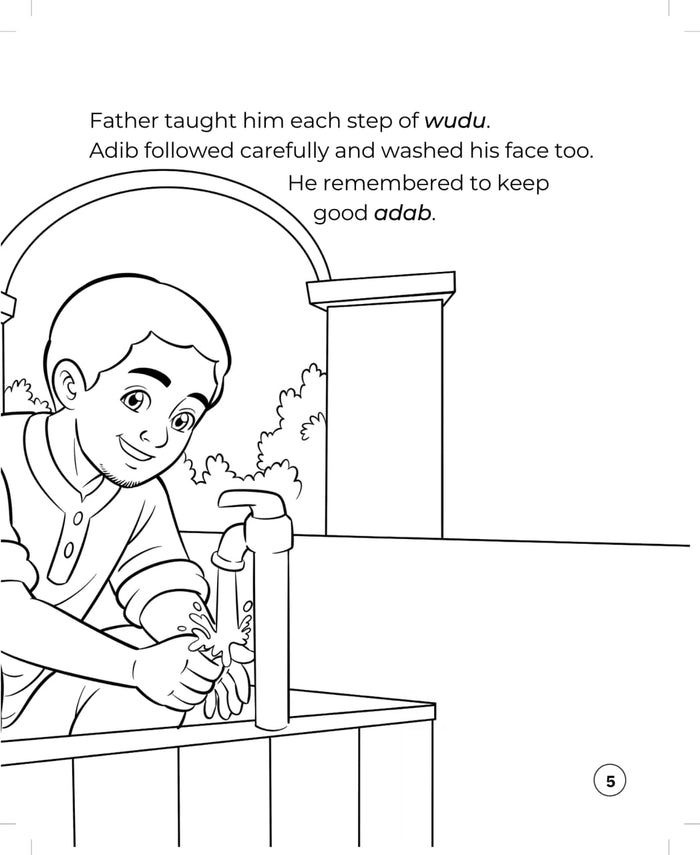Islamic Preschool Readers Book 2 | Adib's Happy Day