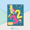 Baca, Tulis dan Warna | 123