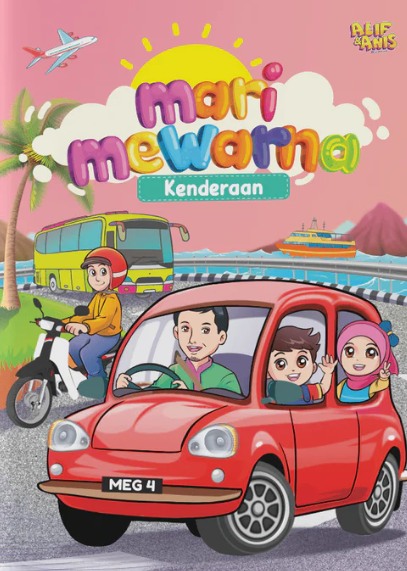 Mari Mewarna Kenderaan | Alif Anis