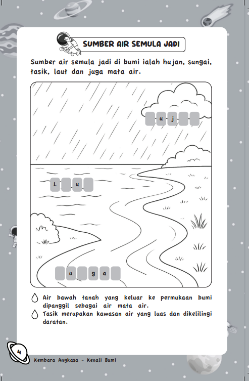 BUKU AKTIVITI SAINS | KEMBARA ANGKASA