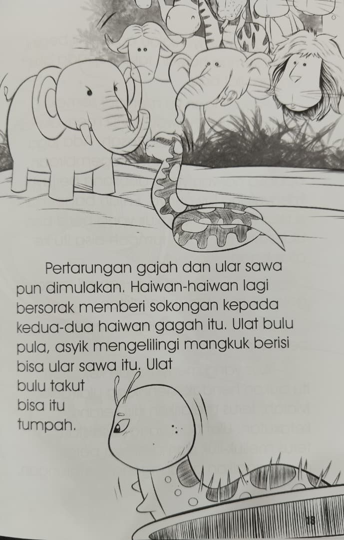 Siri Cerita Rakyat | Mengapa Ulat Bulu Berbisa?