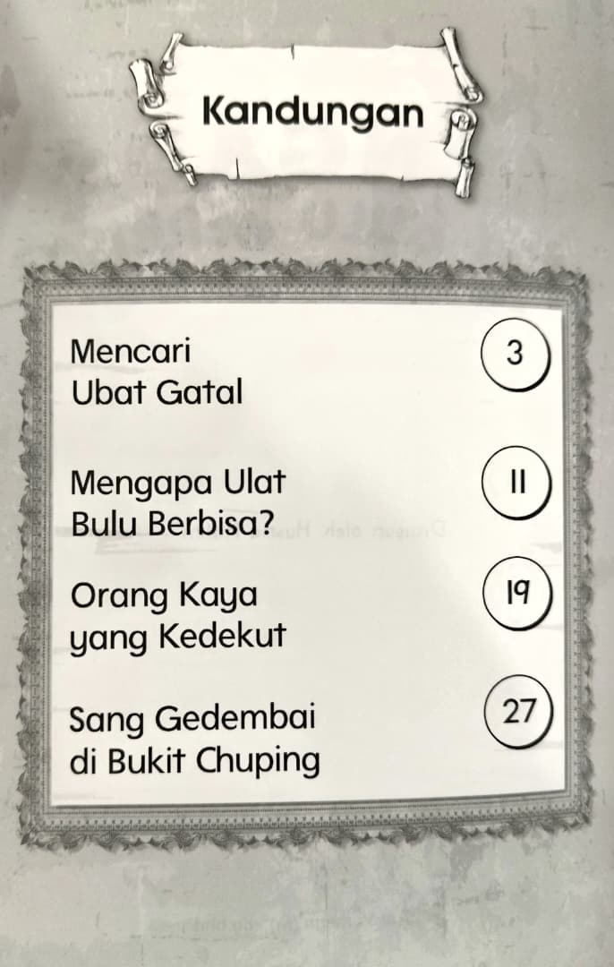Siri Cerita Rakyat | Mengapa Ulat Bulu Berbisa?