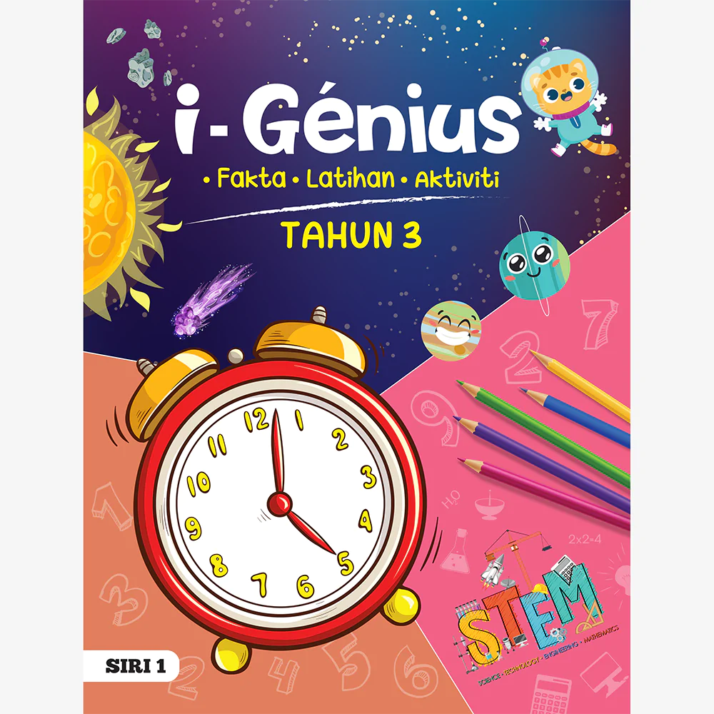 Set STEM: i-Genius TAHUN 3 (4 Siri)
